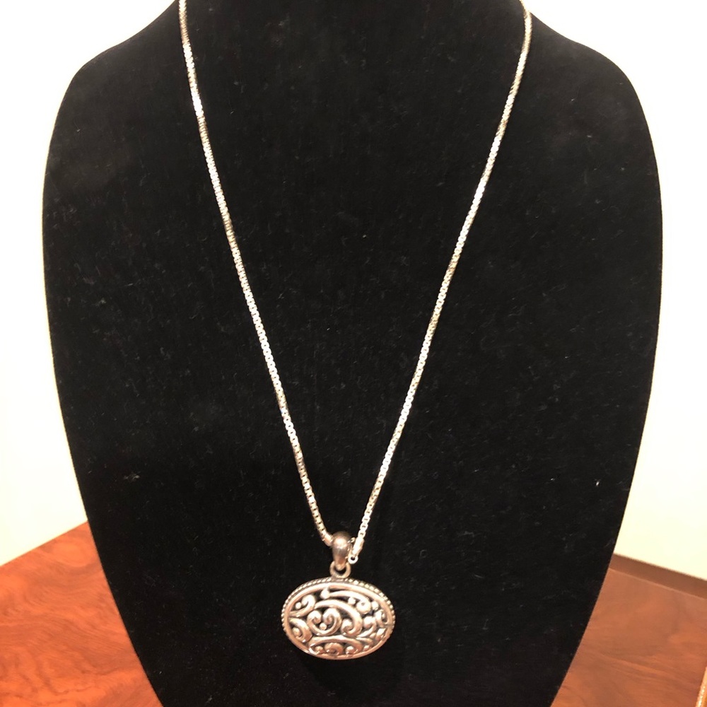 Silver necklace